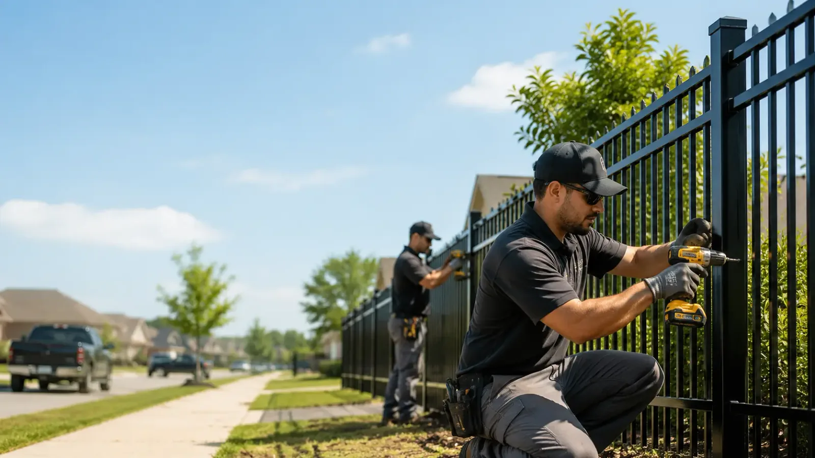 Metal Fence Installation in Defuniak Springs, FL